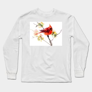 Red Cardinal Long Sleeve T-Shirt